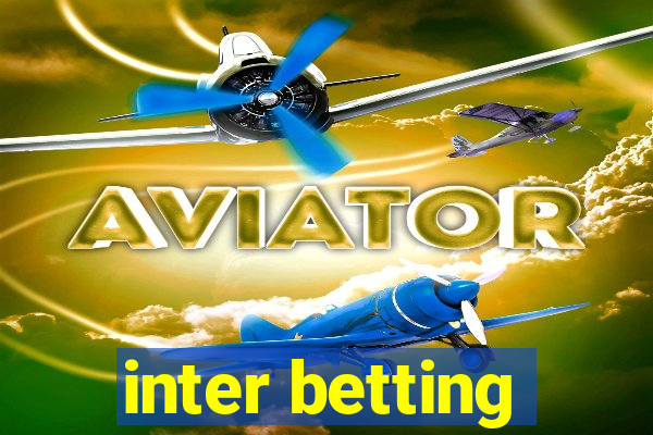 inter betting