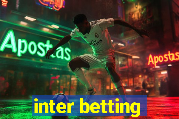 inter betting