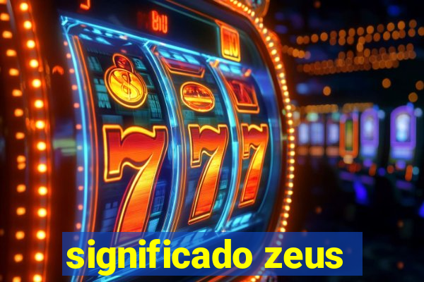 significado zeus