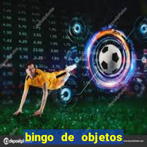 bingo de objetos para imprimir