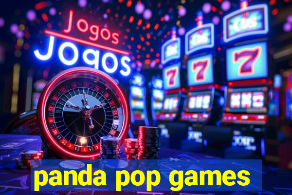 panda pop games