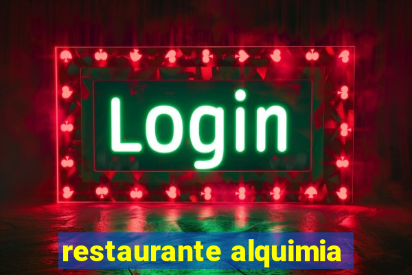 restaurante alquimia