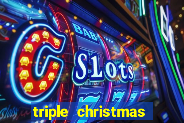 triple christmas gold slot