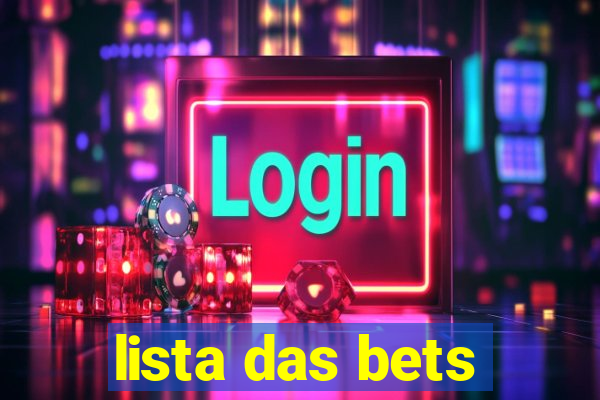 lista das bets