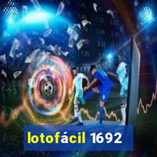 lotofácil 1692