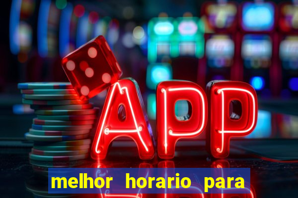 melhor horario para jogar fortune mouse