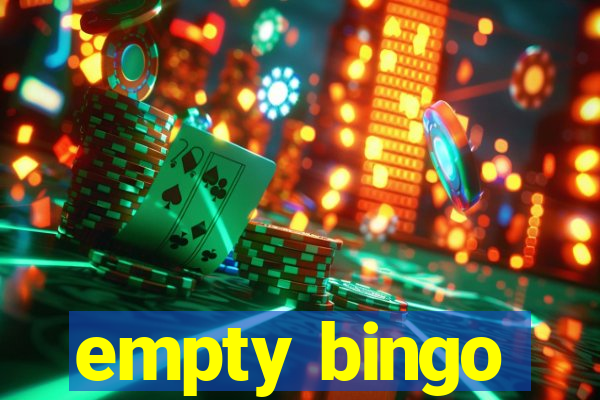 empty bingo