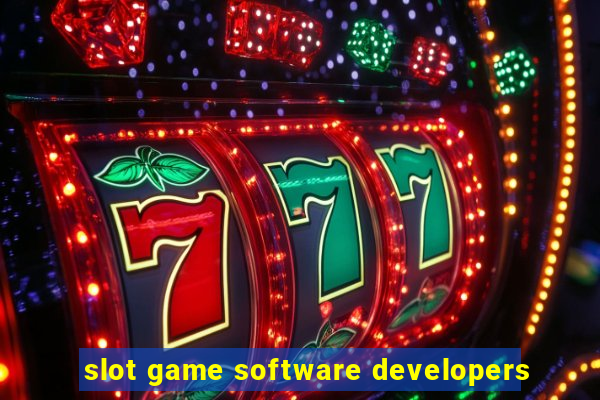 slot game software developers