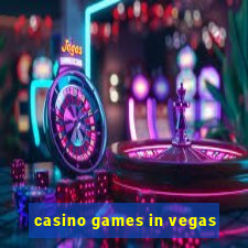 casino games in vegas