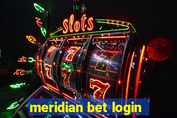 meridian bet login