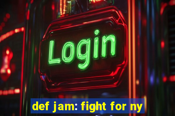 def jam: fight for ny