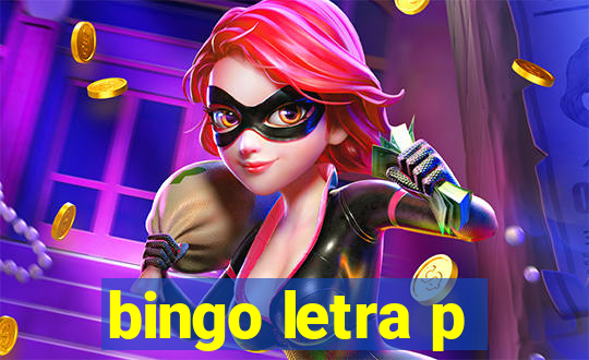 bingo letra p