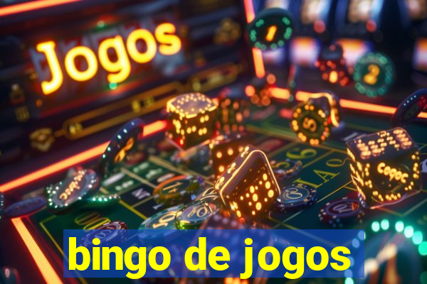 bingo de jogos