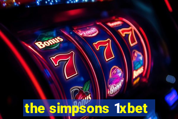 the simpsons 1xbet