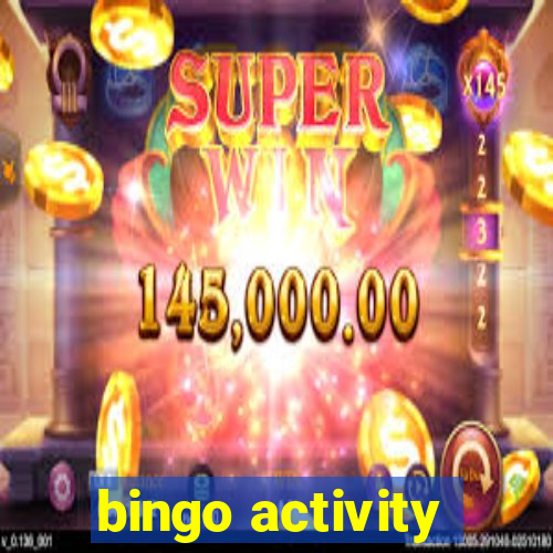 bingo activity