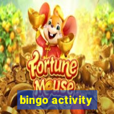 bingo activity