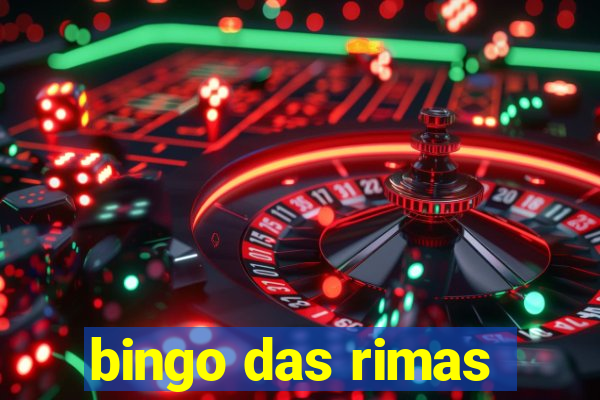 bingo das rimas