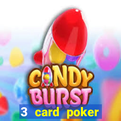 3 card poker casino game