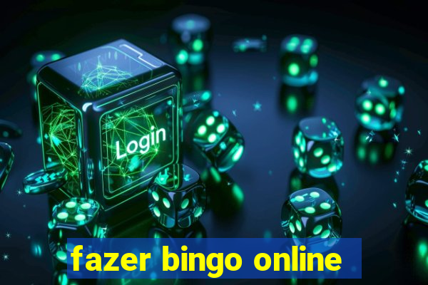 fazer bingo online