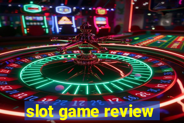 slot game review