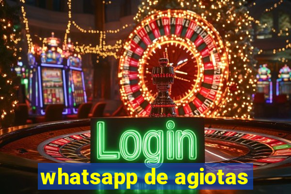 whatsapp de agiotas