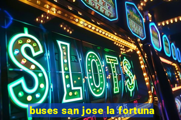 buses san jose la fortuna