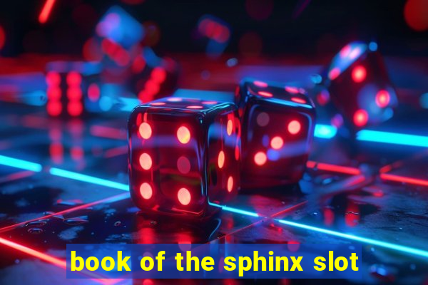 book of the sphinx slot