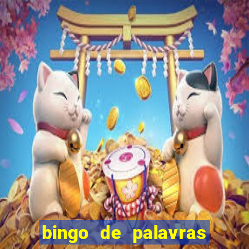 bingo de palavras de natal