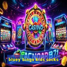 bluey bingo kids socks