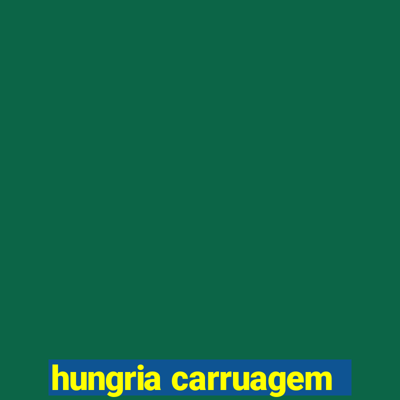 hungria carruagem