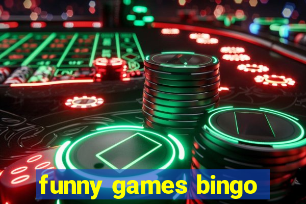 funny games bingo