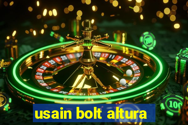 usain bolt altura