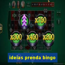 ideias prenda bingo