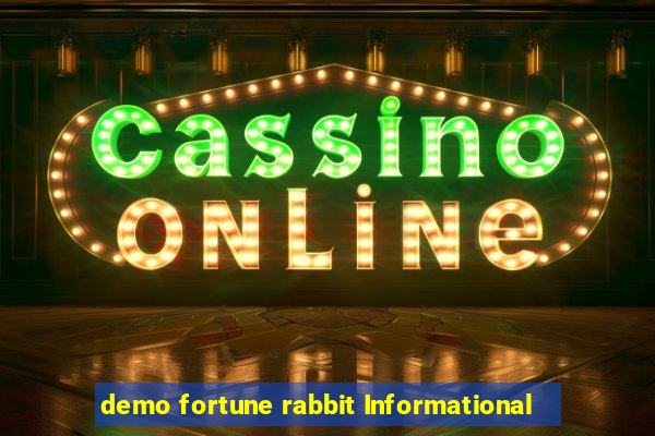 demo fortune rabbit Informational