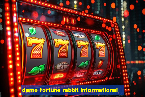 demo fortune rabbit Informational