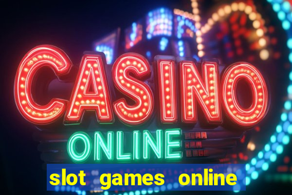 slot games online for real money