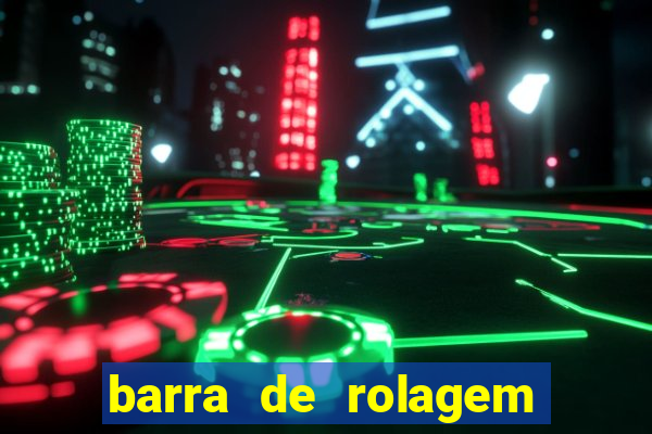 barra de rolagem descendo sozinha win10