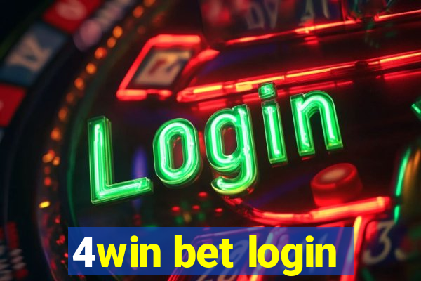 4win bet login