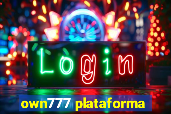 own777 plataforma