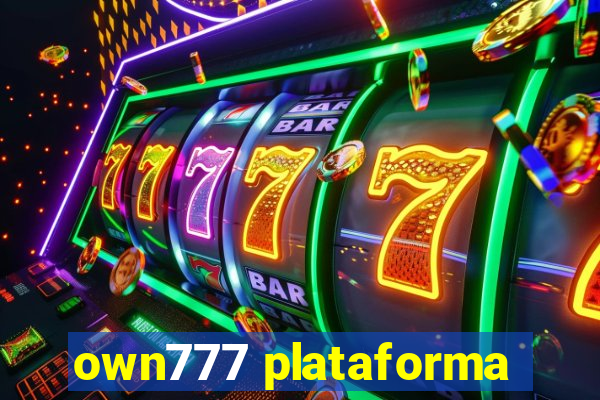 own777 plataforma