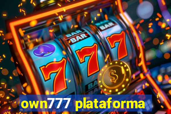 own777 plataforma