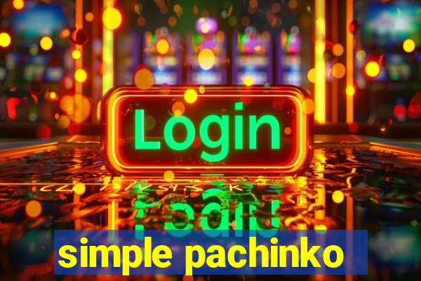 simple pachinko