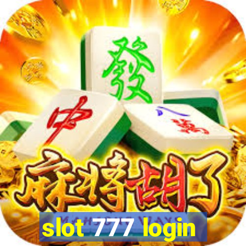 slot 777 login