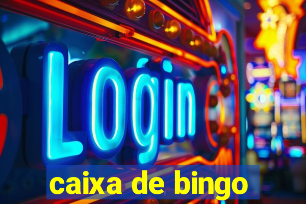 caixa de bingo