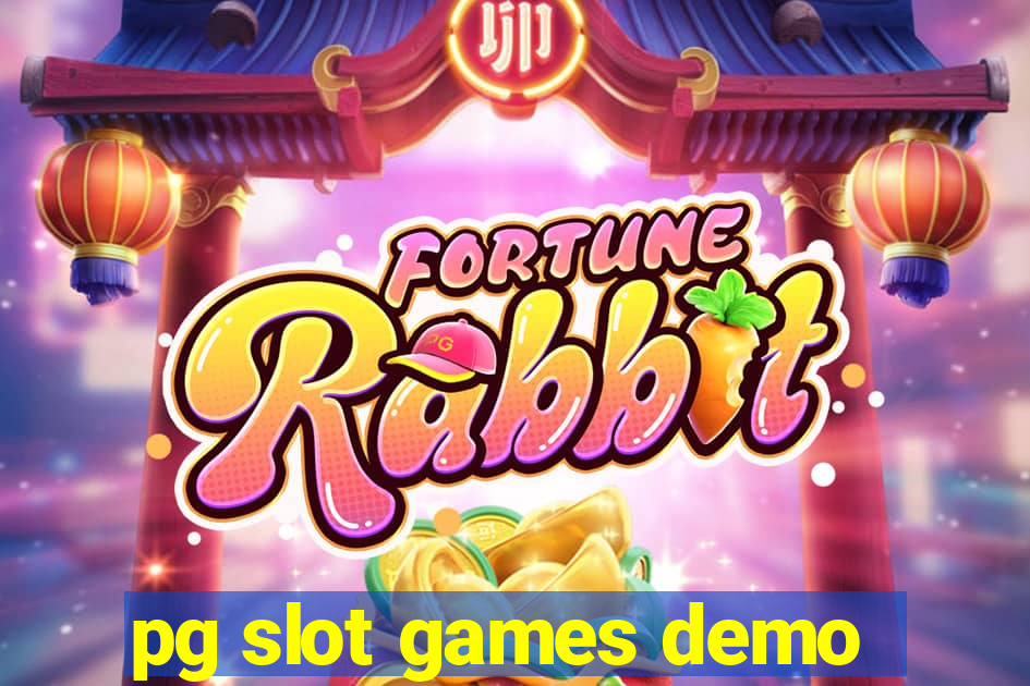 pg slot games demo