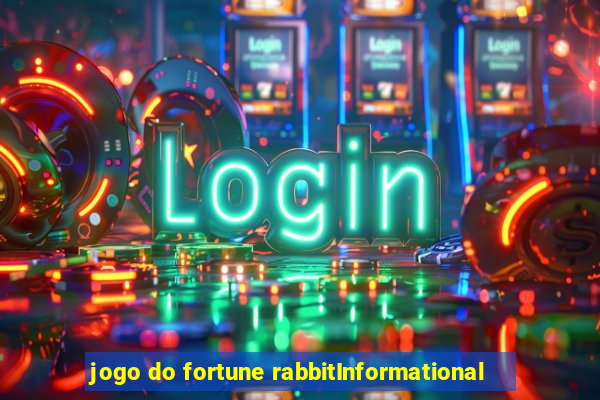 jogo do fortune rabbitInformational