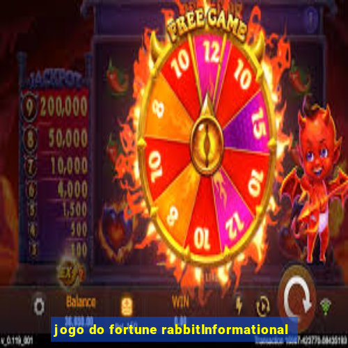 jogo do fortune rabbitInformational