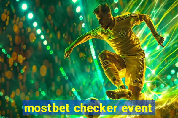 mostbet checker event