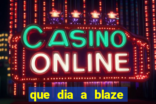 que dia a blaze paga o cashback