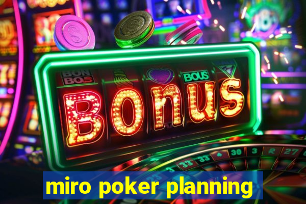 miro poker planning